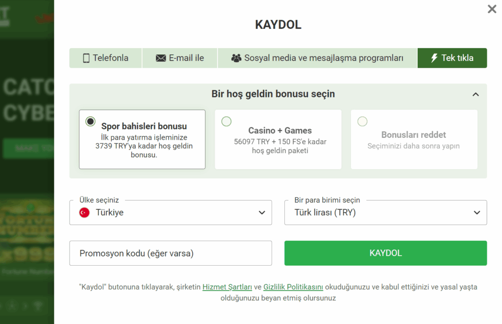 Linebet’te 3 Kolay Adımla Hesap Oluşturma