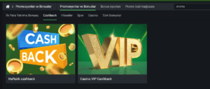 Cashback Teklifleri