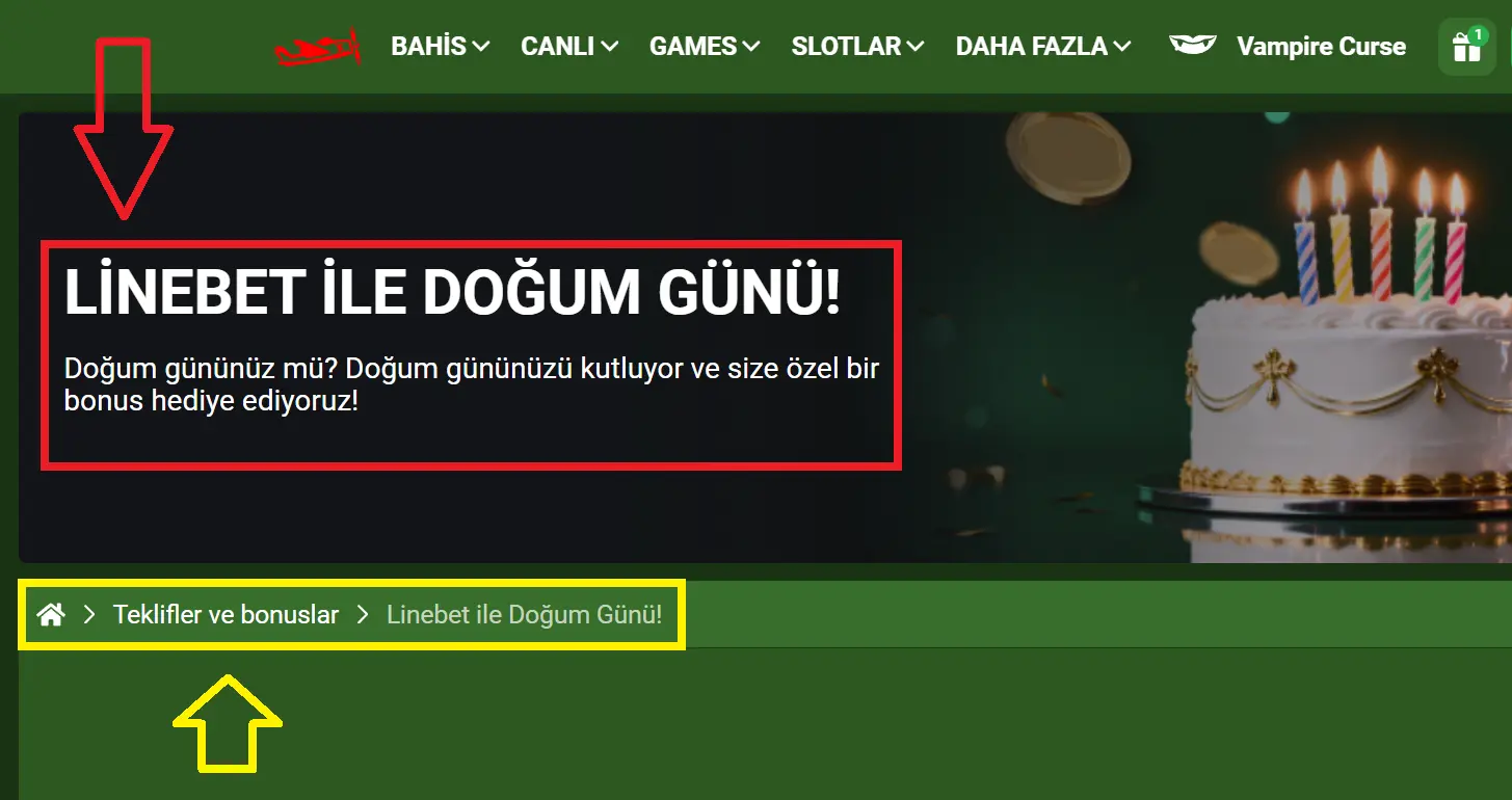 Linebet ile Doğum Günü Linebet ile Doğum Günü