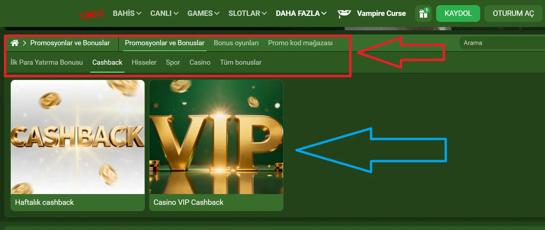 Cashback Teklifleri Cashback Teklifleri